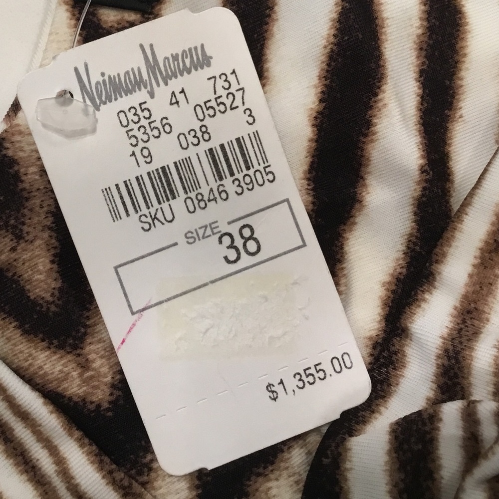 Roberto Cavalli Zebra Print NWT Dress - IT38/US2 - Picture 8 of 9